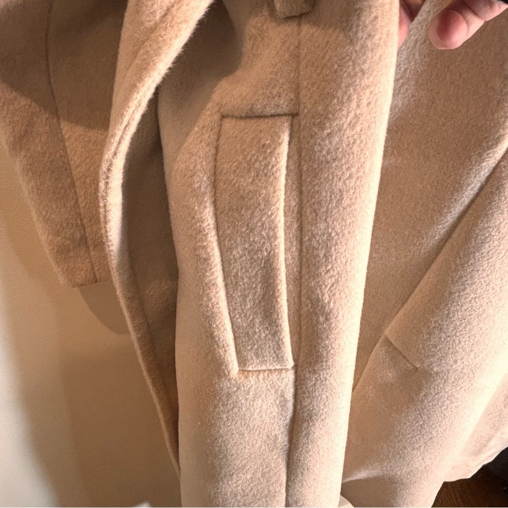 EVER NEW Sz 12P Amy Shawl Collar Wrap Coat Luxury Wool Blend Lined NEW WITH TAG - Picture 14 of 16